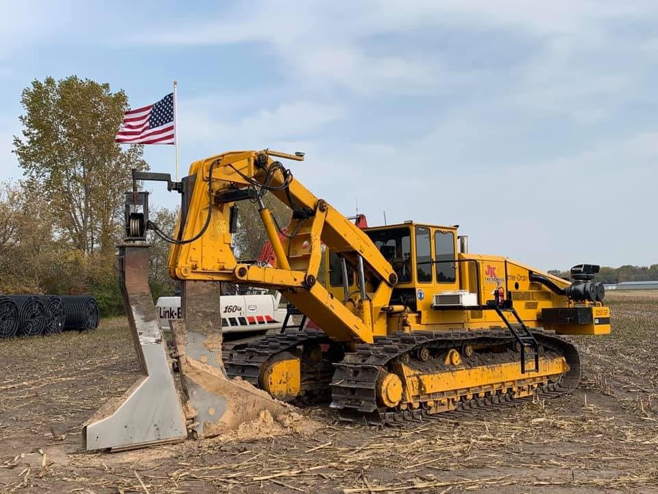 How a GPS Controlled Plow in Wisconsin Improves Farm Drainage | JK Trenching